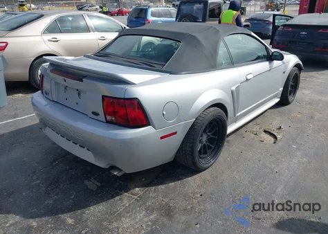 2000 Ford Mustang Gt from USA, damaged, VIN 1FAFP45X8YF221735
